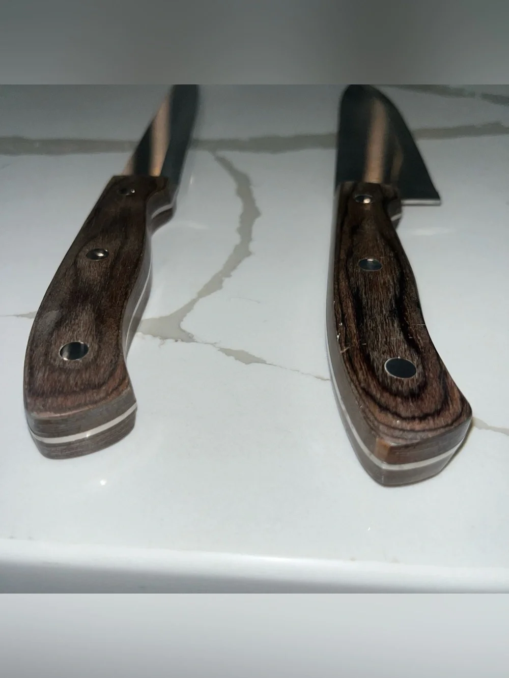 Emojoy: 2 Piece Knife Set: 8” Chef’s Knife & 8” Slicing Knife: Very Nice!